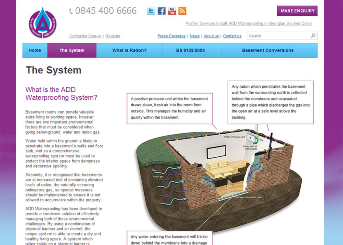 Add Waterproofing The System - Add Waterproofing