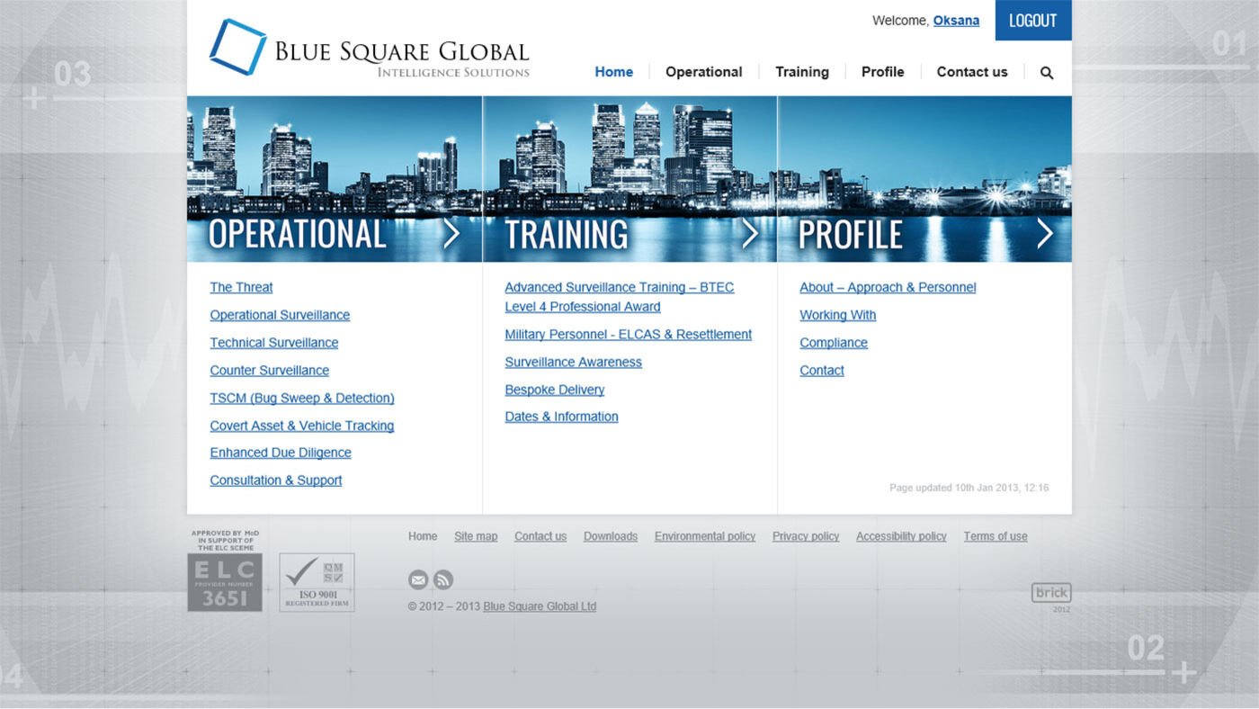 Blue Square Global Home