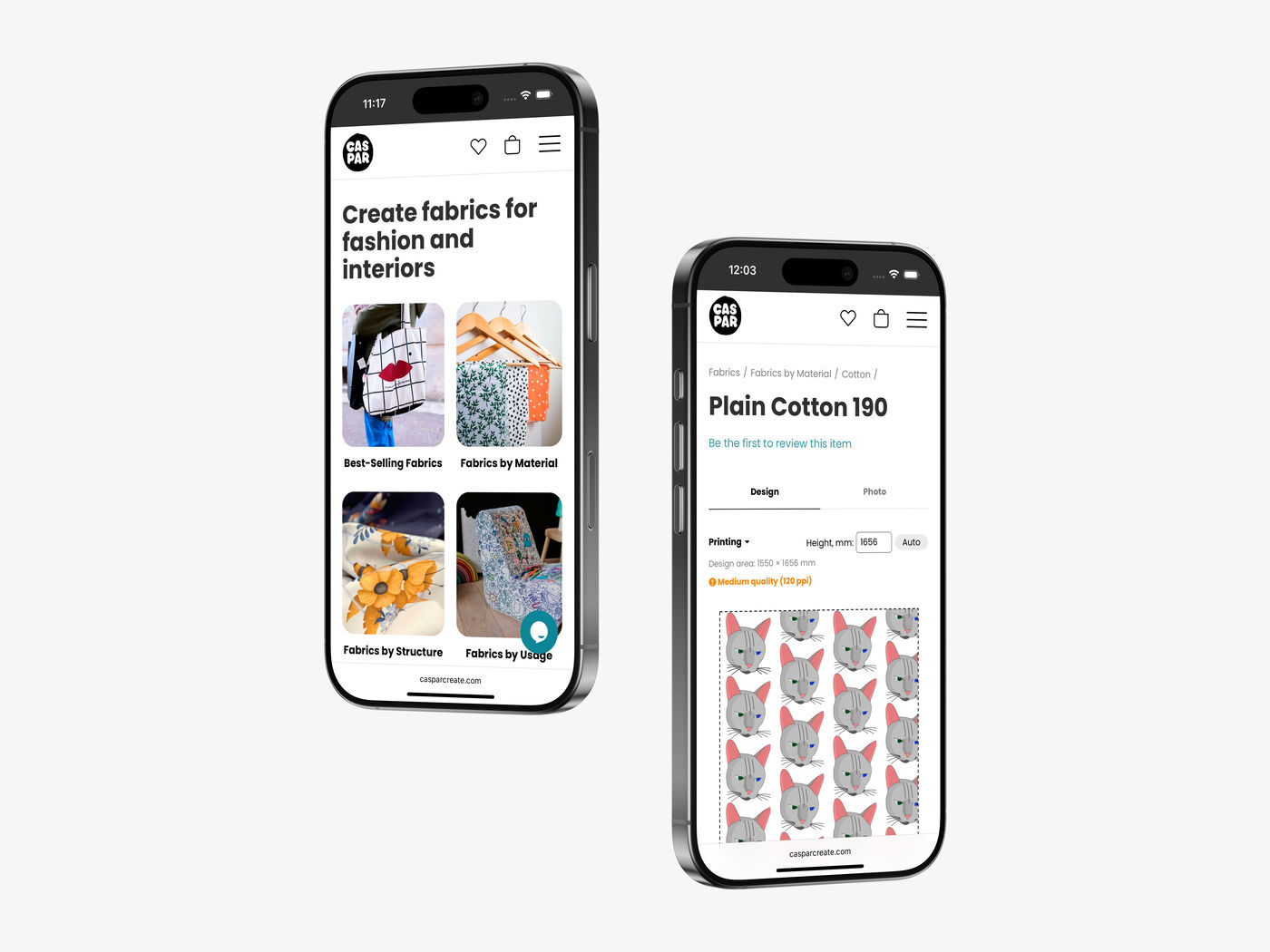 Caspar Create Free iPhone 16 Pro Mockup