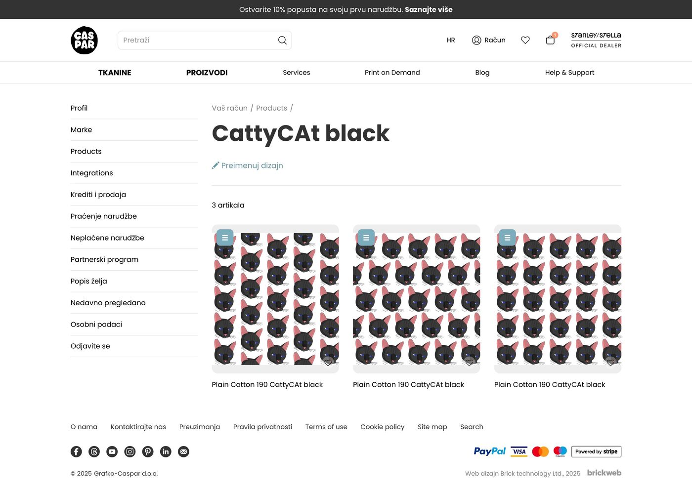 Caspar Create Design-products