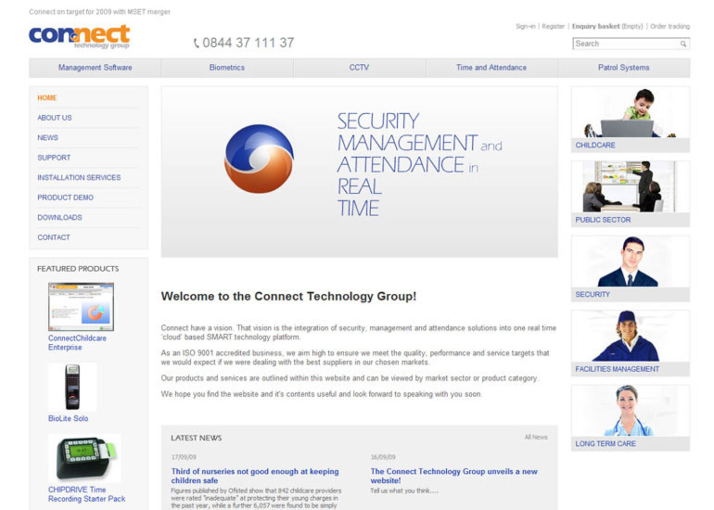 Connect Group Homepage header