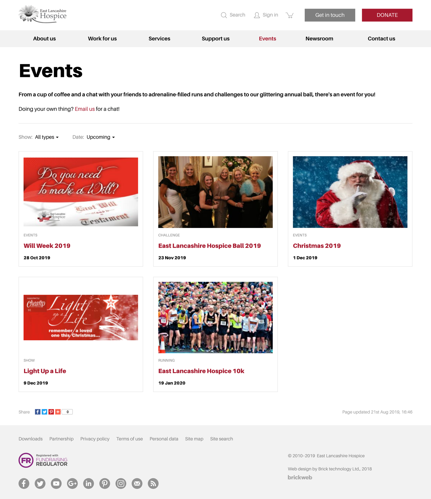 East Lancashire Hospice Events