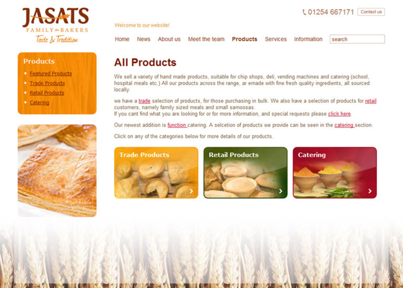 Jasat Pies Products