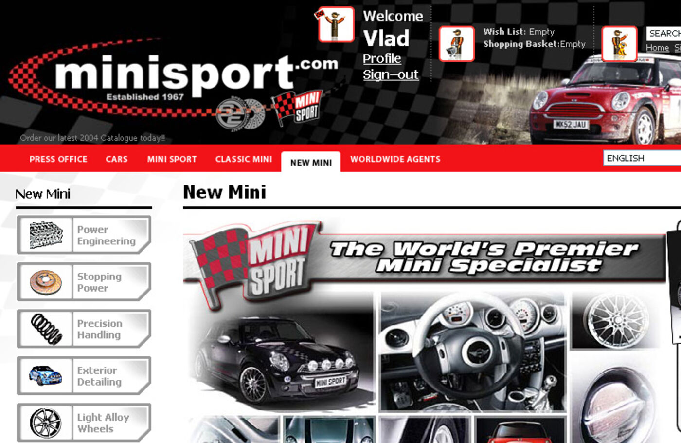 Mini Sport Newmini header