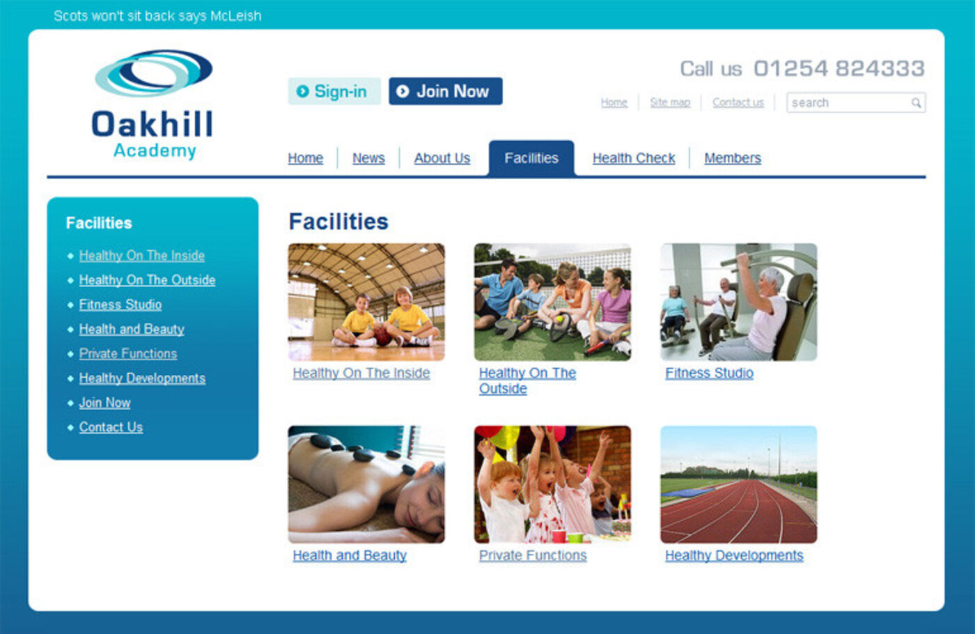 Oakhill Academy Facilities