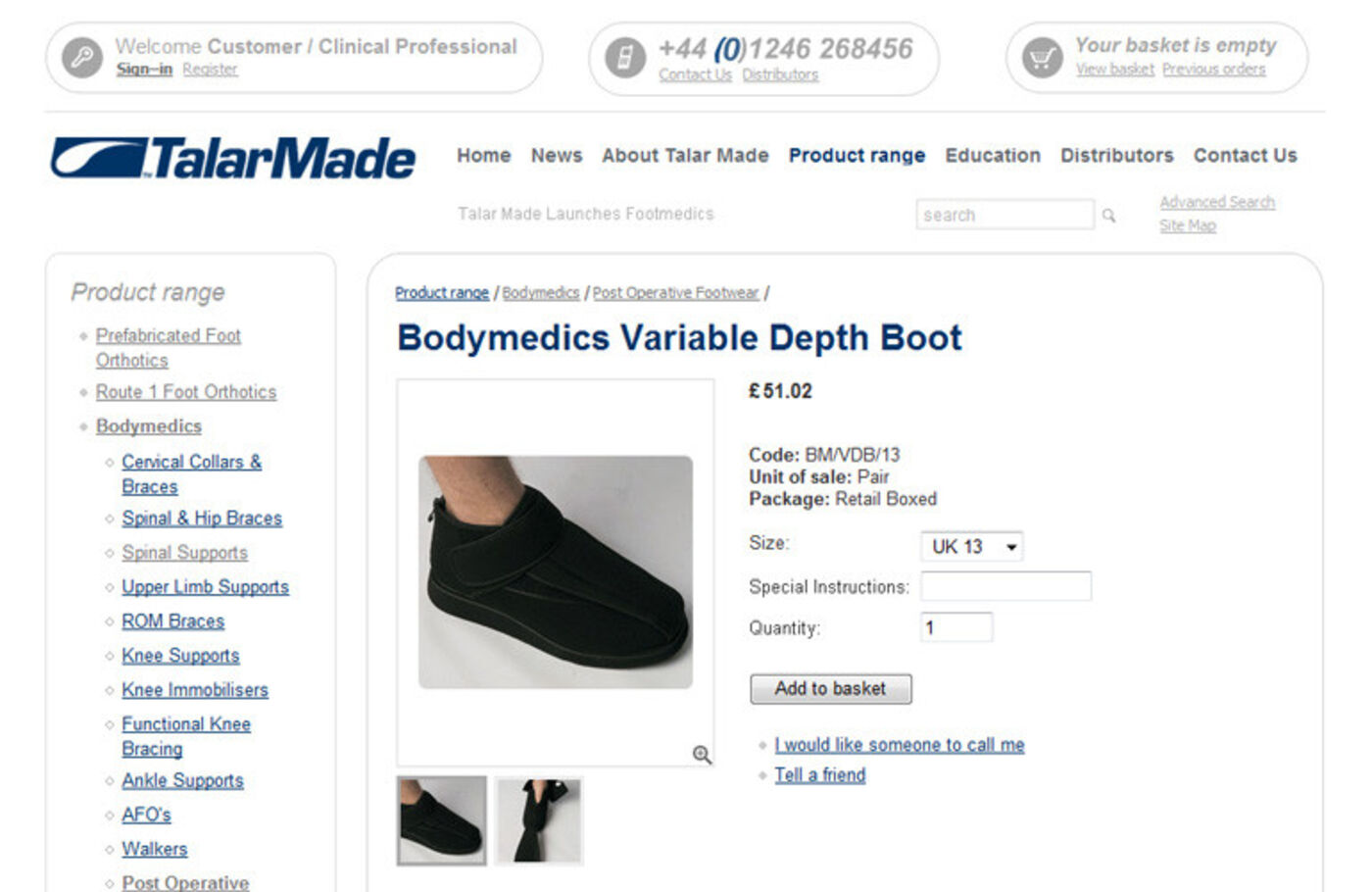 Foot Orthotics (2008) Product