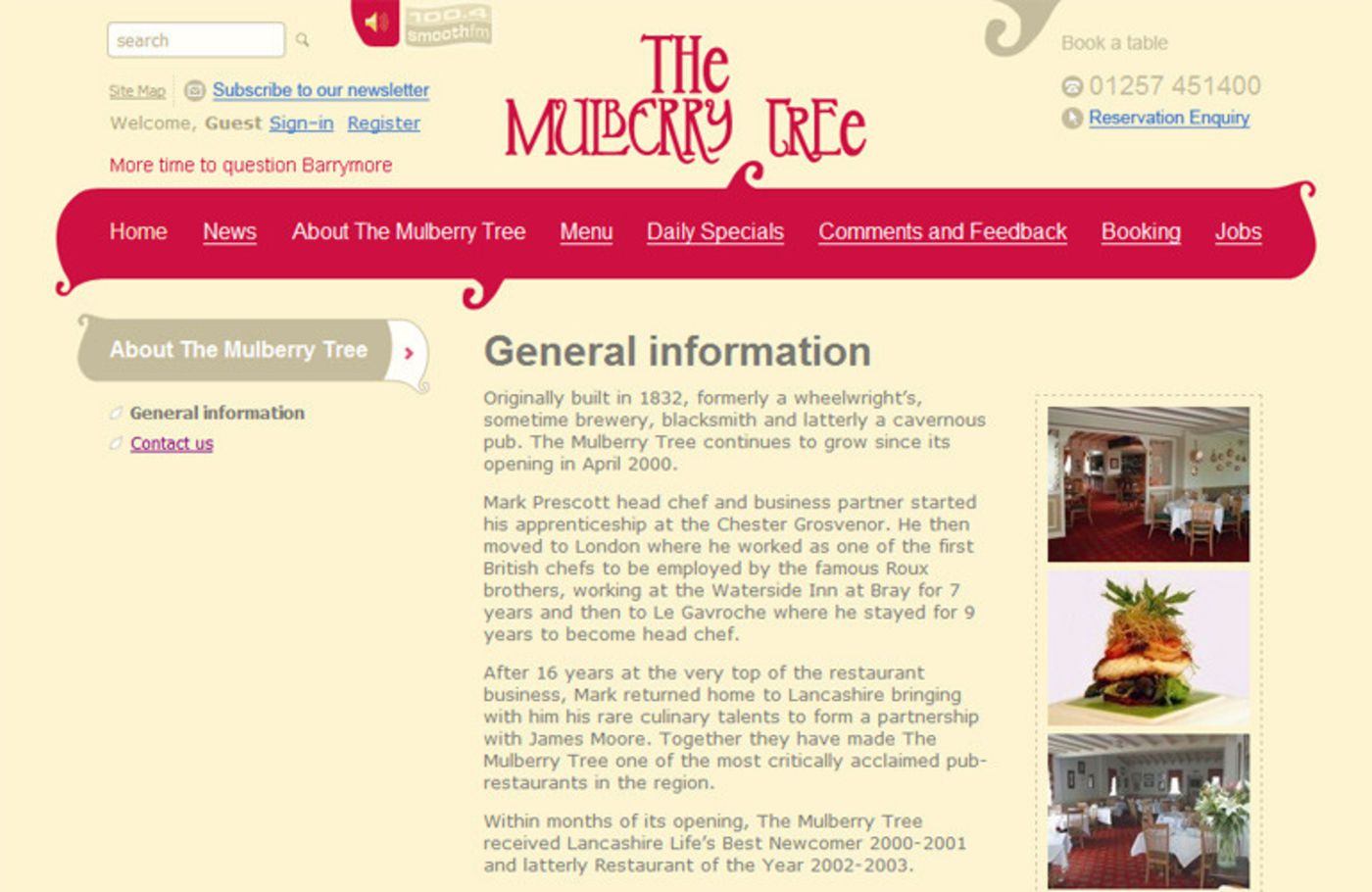 The Mulberry Tree General information