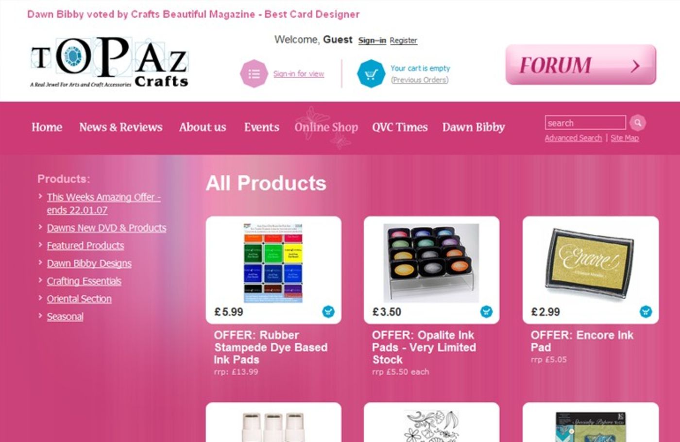 Topaz Crafts Products